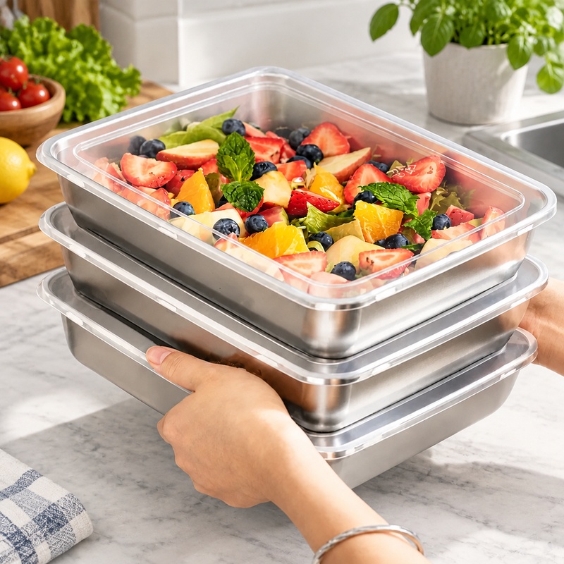 Food Storage Meals - Набор из трех контейнеров для хранения