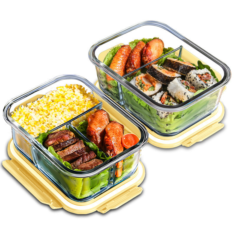 Food Storage Oven Safe - Стеклянная коробка для сохранения свежести, из