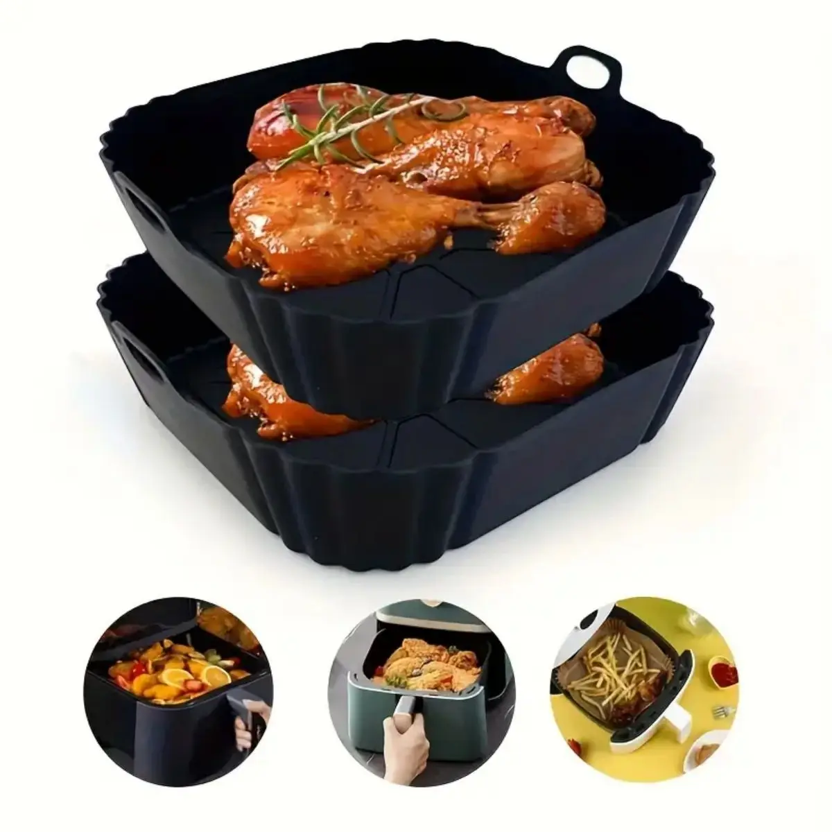 Многоразовая силиконовая форма – обзор и цена Food Storage With Dividers