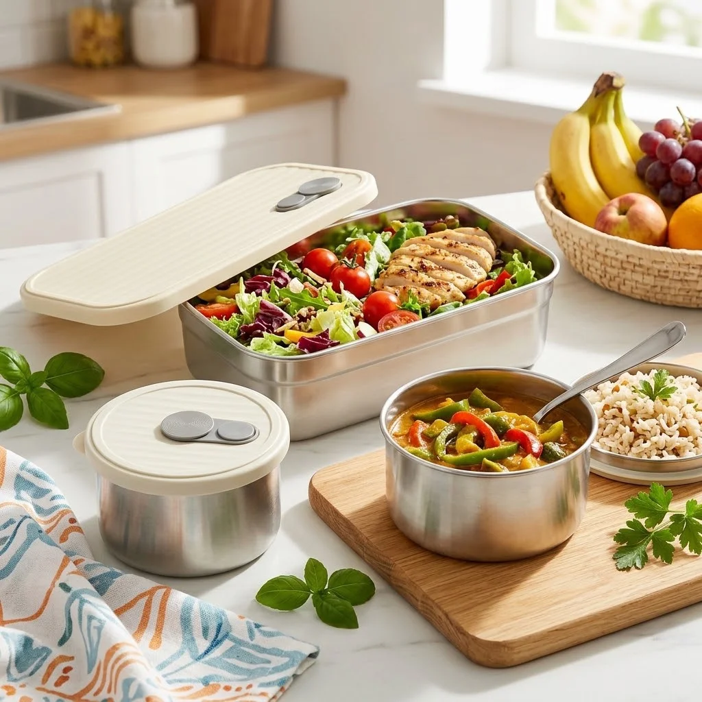 Набор ланч-боксов из нержавеющ – обзор и цена Food Storage Oven Safe