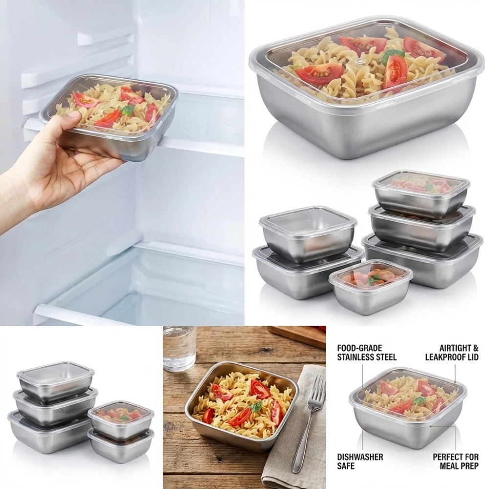 Набор из 6 герметичных контейн – обзор и цена Food Storage Meals
